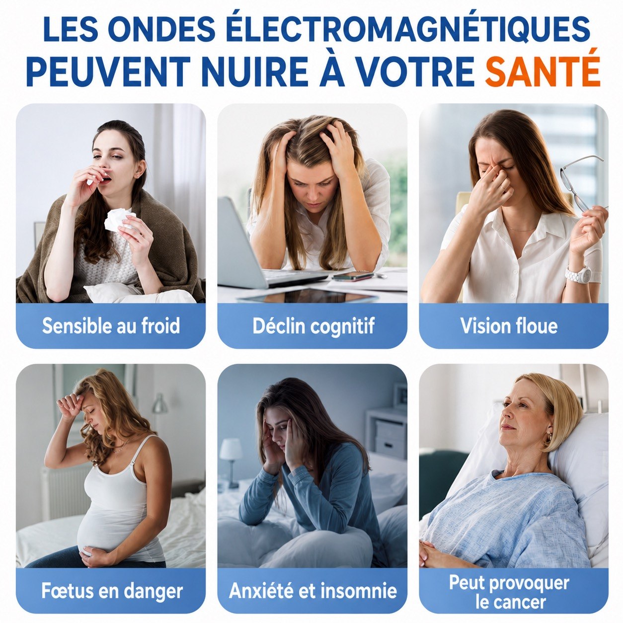 Dangers des ondes EMF